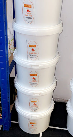 5KG CARROT WHITENING BLACK SOAP